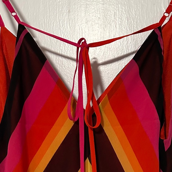 Christopher John Rogers for Target size 6 long colorblock striped dress - Picture 5 of 6